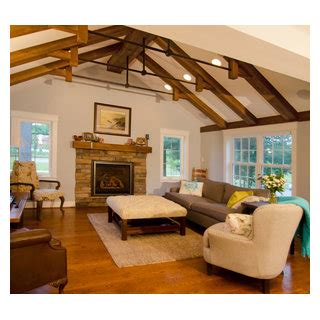 Sandy S Ski Lodge Living Room Addition Rustic Living Room Dc