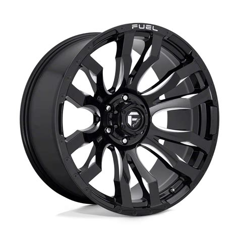 Fuel Wheels F 250 Super Duty Blitz Gloss Black Milled 8 Lug Wheel 20x9