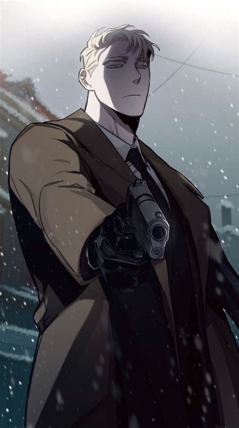 Caesar Manhwa Yakuza Anime Boy Art