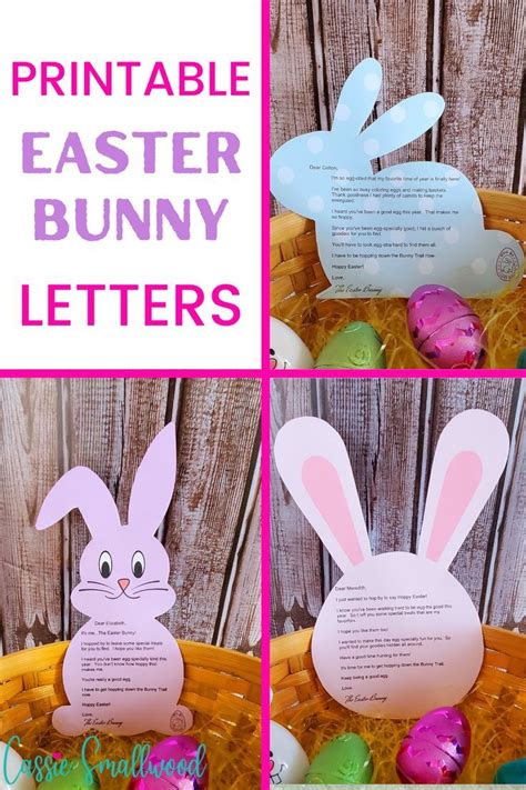 Printable Letters From The Easter Bunny Artofit