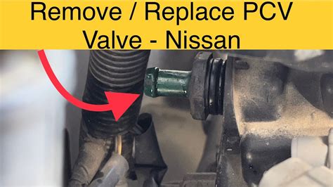 How To Remove Replace Pcv Valve Nissan Part Of Youtube