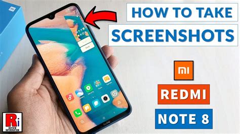 How To Take Screenshots On Xiaomi Redmi Note Methods Youtube