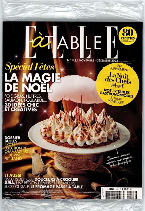 Elle Table N Abonnement Elle Table Abonnement Magazine Par