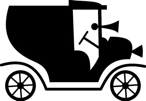 Download Vintage Car Cartoon Decal