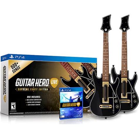 Customer Reviews Guitar Hero Live Supreme Party Edition PlayStation 4