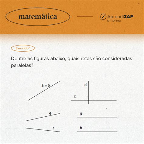 Retas Paralelas E Perpendiculares Aprendizap