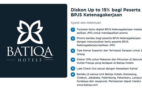 Staycation Murah Peserta Bpjs Ketenagakerjaan Bisa Dapat Diskon