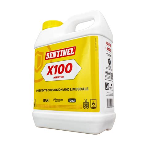 Sen X1001l Sentinel X100 Inhibitor 1litre Protection Against Corrosion And Limescale The