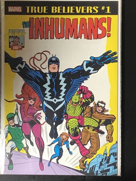 True Believers Jack Kirby 100th Anniversary The Inhumans 2017