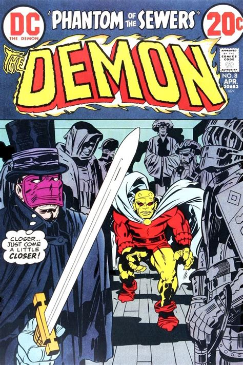 The Demon Jack Kirby Art Jack Kirby Horror Book