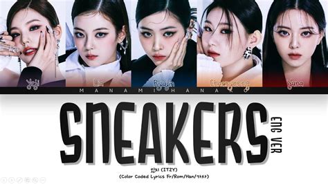 Vostfr Itzy Sneakers English Version Color Coded Lyrics