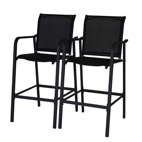 Buy Sundale OutdoorBar Stools Set Of 2 2 Piece Metal Tall Bar Stool