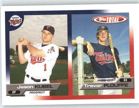 2005 Topps Total 693 Jason Kubel Trevor Plouffe Minnesota Twins