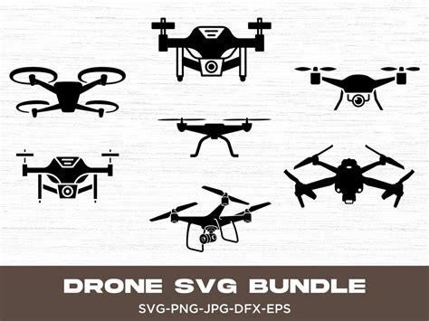 Drone Svg Bundle Drone Vector Drone Cut Files Drone Pilot Svg High