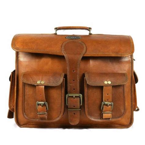 Messenger Handmade Briefcase Bag Satchel For Men Genuine Leather