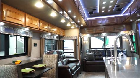 Luxe Gold Luxury Full Time Fifth Wheel Gfb Youtube