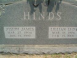 Joseph James Jody Hinds Sr 1904 1997 Mémorial Find a Grave