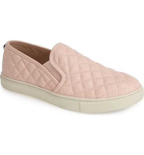 Ecentrcq Sneaker Nordstrom Blush Sneakers Quilted Shoes Pink