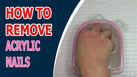 How To Safely Remove Acrylic Nails ♥ Acrylic Nails ♥ Regal Nails Salon