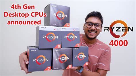 Amd Ryzen Th Gen Cpus Announced But The Bad News Is Youtube