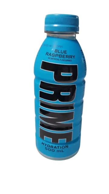 Prime Hydration Energy Drink By Logan Paul Ksi Blue Raspberry New