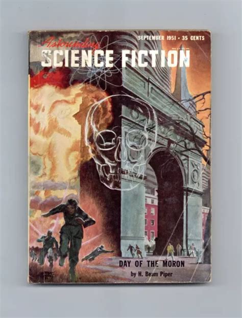 ASTOUNDING SCIENCE FICTION Pulp Digest Vol 48 1 GD VG 3 0 1951 Low