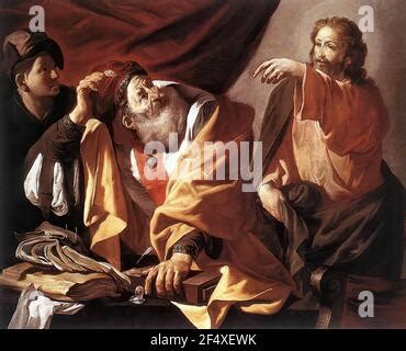 The Calling Of St Matthew 1616 By Hendrick Terbrugghen Stock Photo Alamy