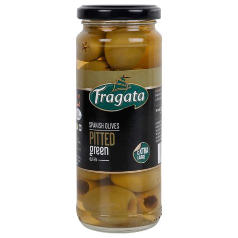 Fragata Queen Pitted Green Olives 340g Grocery And Gourmet Foods