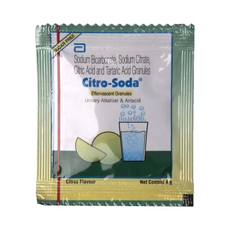 Buy Citro Soda Sachet Of 5gm Granules Online at Flat 18% OFF* | PharmEasy