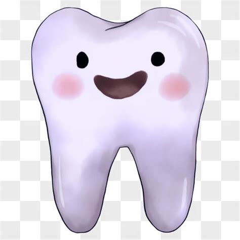 Baixe Dente De Desenho Animado Sorrindo Boca Aberta Pngs Creative