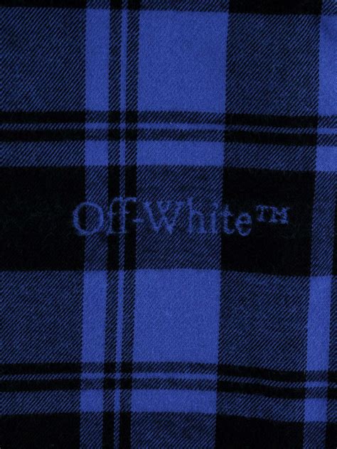 Off White Shirt Blue Mens Off White