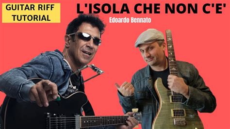 L Isola Che Non C Edoardo Bennato Chitarra Tutorial Chords Chordify