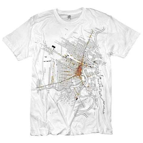 Cartographic Tshirt Retro Map Tee Mens Shirt 1800 Via Etsy Map