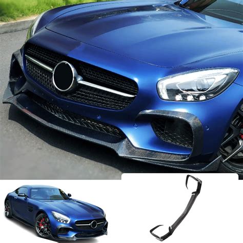 Amazon Jun Star Carbon Fiber GT Front Bumper Lip Spoiler For