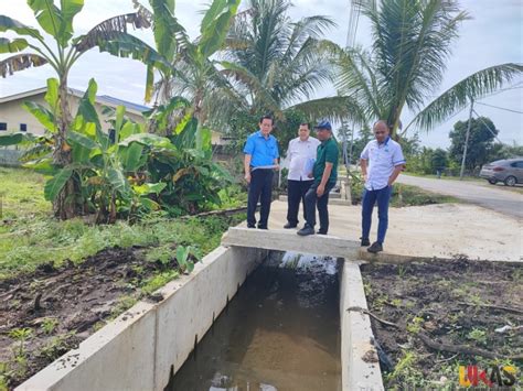 Projek Naik Taraf Sistem Perparitan Konkrit Di Tudan Siap Lebih Awal Ukas