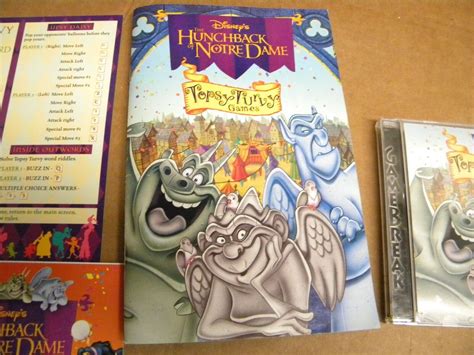 Disney S The Hunchback Of Notre Dame Animated StoryBook CD ROM EUC