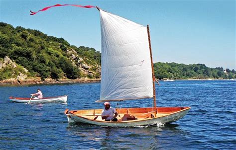 Skerry 15 Foot Double Ender Fast Rowing And Sailing Dinghy Sailing