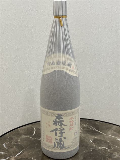 Yahooオークション 未開栓 さつま名産 本格焼酎 森伊蔵 1800ml 一升