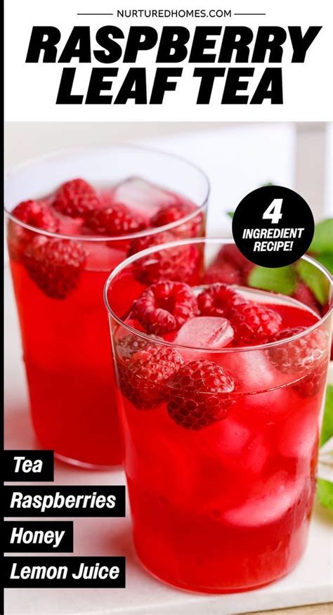 How To Make Iced Red Raspberry Leaf Tea For Maximum Benefit