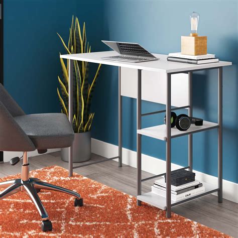 Mercury Row® Teen Krista Poly Computer Desk And Reviews Wayfair