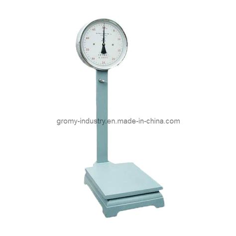 Double Dial Mechanical Platform Scale Ttz Spring Scale Kg Kg