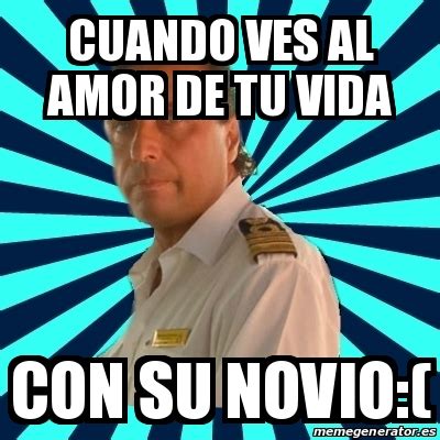 Meme Francesco Schettino Cuando Ves Al Amor De Tu Vida CON SU NOVIO