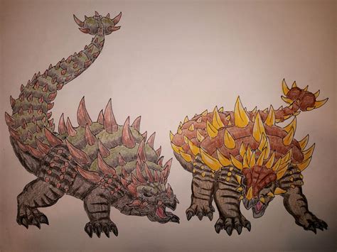 The Kaiju Files Anguirus By Gavinoeldiabloguapo On Deviantart