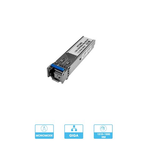 Module Fibre Optique Monomode Connecteur LC 1 25Gbps