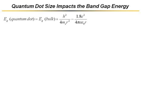 Nanohub Org Resources Introduction To Quantum Dots And Solar Energy