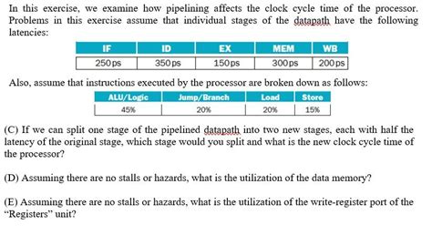 Solved If In This Exercise We Examine How Pipelining Chegg