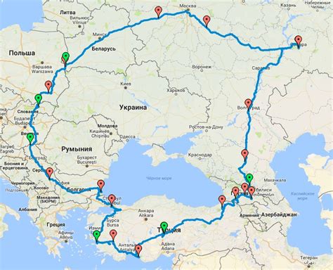 Первые впечатления от Турции на машине