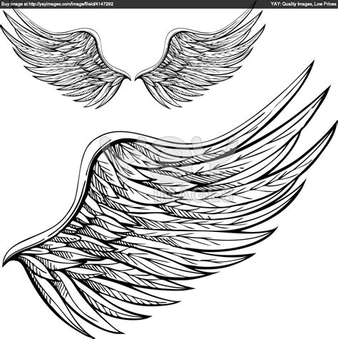 Wings Tattoo Sketch At Explore Collection Of Wings