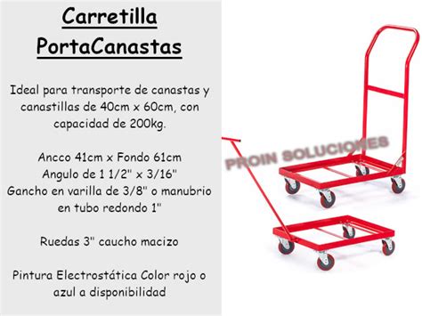 Carretillas especiales Carretillas metálicas para el manejo de materiales