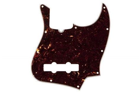 Fender Jazz Bass Pickguard American Brown Tortoise Shell – Chicago ...